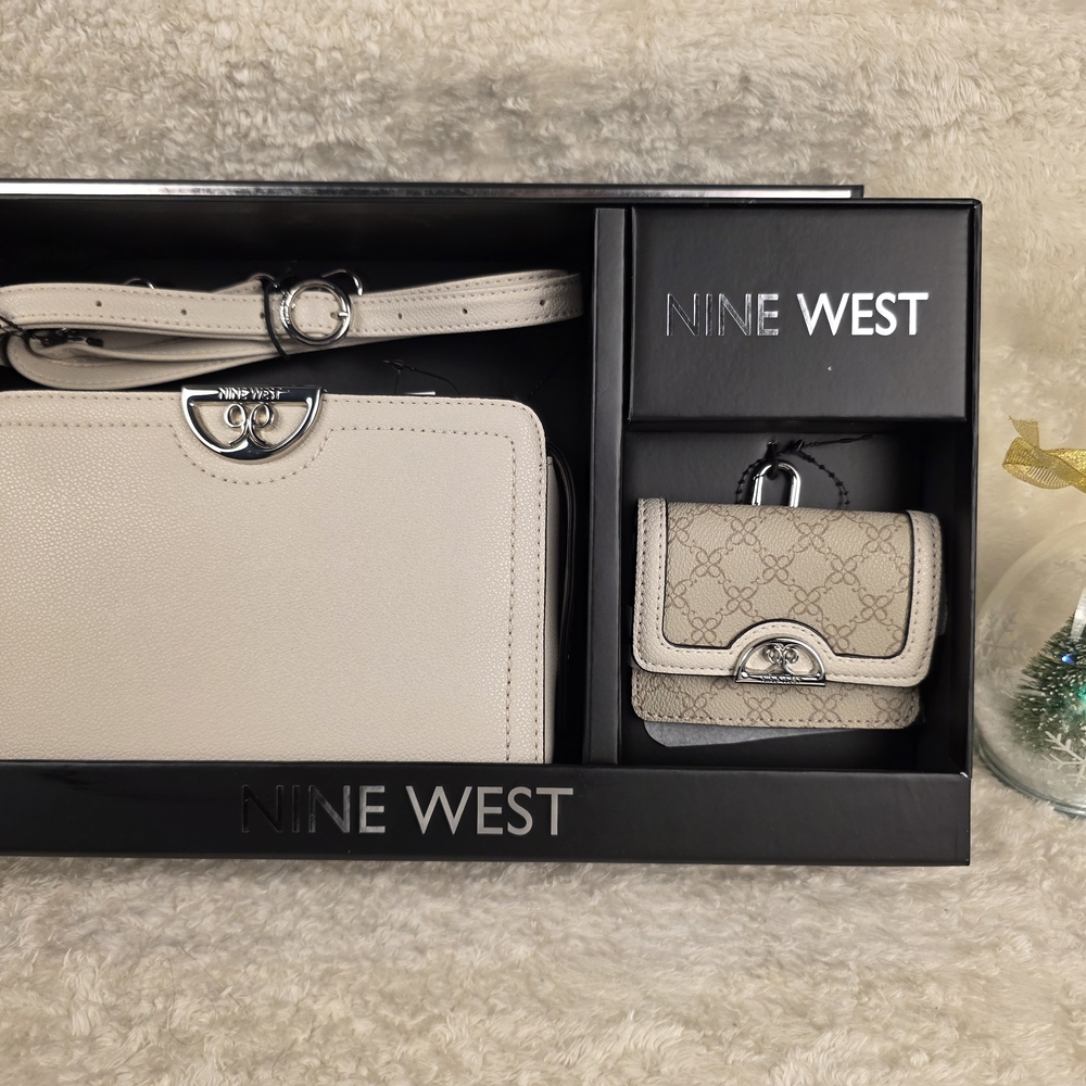 Nine West Cream Women's Bag Set, Christmas Promotion